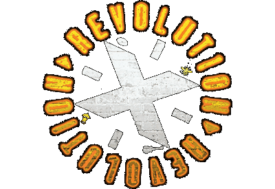 Revolution X logo for Super Nintendo